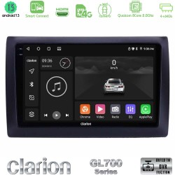 Clarion GL700 Series 8Core Android ClarionOS 4+64GB Fiat Stilo Navigation Multimedia Tablet 9" Με Carplay & Android Auto Clarion GL700 Series 8Core Android ClarionOS 4+64GB Fiat Stilo Navigation Multimedia Tablet 9" Με Carplay & Android Auto