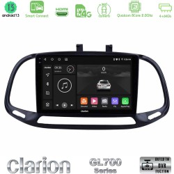Clarion GL700 Series 8Core Android ClarionOS 4+64GB Fiat Doblo 2015-2022 Navigation Multimedia Tablet 9" Με Carplay & Android Auto Clarion GL700 Series 8Core Android ClarionOS 4+64GB Fiat Doblo 2015-2022 Navigation Multimedia Tablet 9" Με Carplay & Android Auto