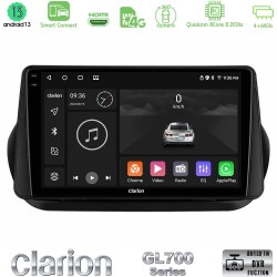 Clarion GL700 Series 8Core Android ClarionOS 4+64GB Fiat Fiorino/Citroen Nemo/Peugeot Bipper Navigation Multimedia Tablet 10" Με Carplay & Android Auto Clarion GL700 Series 8Core Android ClarionOS 4+64GB Fiat Fiorino/Citroen Nemo/Peugeot Bipper Navigation Multimedia Tablet 10" Με Carplay & Android Auto