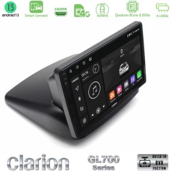 Clarion GL700 Series 8Core Android ClarionOS 4+64GB Fiat Doblo 2002-2009 Navigation Multimedia Tablet 10" Με Carplay & Android Auto Clarion GL700 Series 8Core Android ClarionOS 4+64GB Fiat Doblo 2002-2009 Navigation Multimedia Tablet 10" Με Carplay & Android Auto