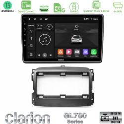 Clarion GL700 Series 8Core Android ClarionOS 4+64GB Fiat 500L Navigation Multimedia Tablet 10" Με Carplay & Android Auto Clarion GL700 Series 8Core Android ClarionOS 4+64GB Fiat 500L Navigation Multimedia Tablet 10" Με Carplay & Android Auto