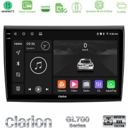 Clarion GL700 Series 8Core Android ClarionOS 4+64GB Fiat Bravo Navigation Multimedia Tablet 9" Με Carplay & Android Auto Clarion GL700 Series 8Core Android ClarionOS 4+64GB Fiat Bravo Navigation Multimedia Tablet 9" Με Carplay & Android Auto
