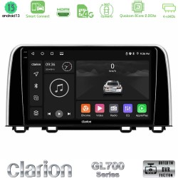 Clarion GL700 Series 8Core Android ClarionOS 4+64GB Honda CR-V 2019-> Navigation Multimedia Tablet 10" Με Carplay & Android Auto