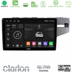 Clarion GL700 Series 8Core Android ClarionOS 4+64GB Honda Jazz 2013-2020 RHD Navigation Multimedia Tablet 9" Με Carplay & Android Auto