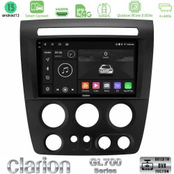 Clarion GL700 Series 8Core Android ClarionOS 4+64GB Hummer H3 2005-2009 Navigation Multimedia Tablet 9" Με Carplay & Android Auto
