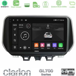 Clarion GL700 Series 8Core Android ClarionOS 4+64GB Hyundai Tucson 2019-> Navigation Multimedia Tablet 9" Με Carplay & Android Auto