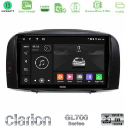 Clarion GL700 Series 8Core Android ClarionOS 4+64GB Hyundai Sonata 2005-2009 Navigation Multimedia Tablet 10" Με Carplay & Android Auto