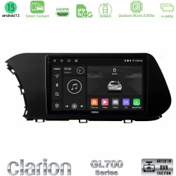 Clarion GL700 Series 8Core Android ClarionOS 4+64GB Hyundai i20 2021-2023 Navigation Multimedia Tablet 10" Με Carplay & Android Auto