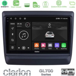 Clarion GL700 Series 8Core Android ClarionOS 4+64GB Isuzu D-MAX 2020-2023 Navigation Multimedia Tablet 9" Με Carplay & Android Auto