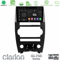 Clarion GL700 Series 8Core Android ClarionOS 4+64GB Jeep Commander 2007-2008 Navigation Multimedia Tablet 9" Με Carplay & Android Auto