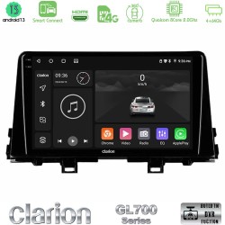 Clarion GL700 Series 8Core Android ClarionOS 4+64GB Kia Picanto 2017-2021 Navigation Multimedia Tablet 9" Με Carplay & Android Auto