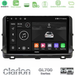 Clarion GL700 Series 8Core Android ClarionOS 4+64GB Kia Ceed 2018-2023 Navigation Multimedia Tablet 10" Με Carplay & Android Auto
