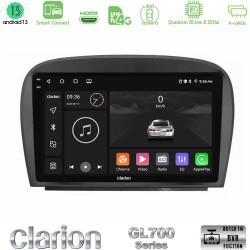 Clarion GL700 Series 8Core Android ClarionOS 4+64GB Mercedes SL Class 2005-2011 Navigation Multimedia Tablet 9" Με Carplay & Android Auto