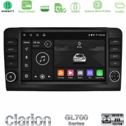 Clarion GL700 Series 8Core Android ClarionOS 4+64GB Mercedes ML/GL Class W164 2006-2011 Navigation Multimedia Tablet 9" Με Carplay & Android Auto (OEM Look)
