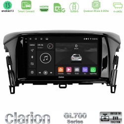 Clarion GL700 Series 8Core Android ClarionOS 4+64GB Mitsubishi Eclipse Cross Navigation Multimedia Tablet 9" Με Carplay & Android Auto