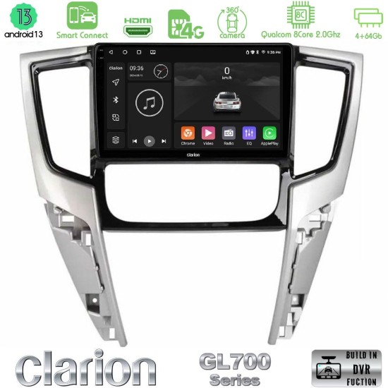 Clarion GL700 Series 8Core Android ClarionOS 4+64GB Mitsubishi L200 2019-2023 Navigation Multimedia Tablet 9" Με Carplay & Android Auto