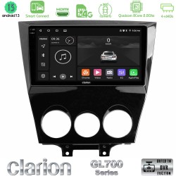 Clarion GL700 Series 8Core Android ClarionOS 4+64GB Mazda RX8 2008-2012 Navigation Multimedia Tablet 9" Με Carplay & Android Auto