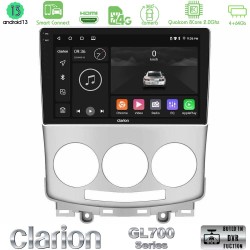 Clarion GL700 Series Mazda 5 2004-2010 8Core Android ClarionOS 4+64GB Navigation Multimedia Tablet 9" Με Carplay & Android Auto