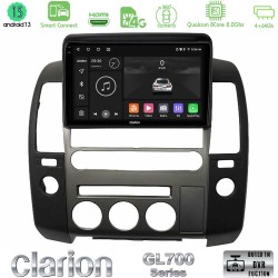 Clarion GL700 Series 8Core Android ClarionOS 4+64GB Nissan Navara D40 2006-2012 (με εργ.οθόνη) Navigation Multimedia Tablet 9" Με Carplay & Android Auto Clarion GL700 Series 8Core Android ClarionOS 4+64GB Nissan Navara D40 2006-2012 (με εργ.οθόνη) Navigation Multimedia Tablet 9" Με Carplay & Android Auto