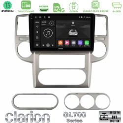Clarion GL700 Series 8Core Android ClarionOS 4+64GB Nissan X-Trail 2003-2007 Navigation Multimedia Tablet 10" Με Carplay & Android Auto