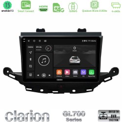 Clarion GL700 Series 8Core Android ClarionOS 4+64GB Opel Astra K 2015-2019 Navigation Multimedia Tablet 9" Με Carplay & Android Auto