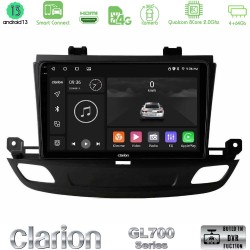 Clarion GL700 Series 8Core Android ClarionOS 4+64GB Opel Insignia 2 2017-2020 Navigation Multimedia Tablet 9" Με Carplay & Android Auto