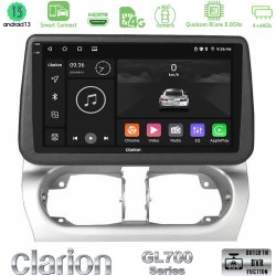 Clarion GL700 Series Opel Corsa C/Combo C 8Core Android ClarionOS 4+64GB Navigation Multimedia Tablet 9" Με Carplay & Android Auto