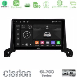 Clarion GL700 Series 8Core Android ClarionOS 4+64GB Peugeot 3008/5008 2017-2023 Navigation Multimedia Tablet 9" Με Carplay & Android Auto