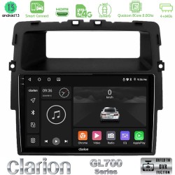 Clarion GL700 Series 8Core Android ClarionOS 4+64GB Renault/Nissan/Opel Navigation Multimedia Tablet 10" Με Carplay & Android Auto