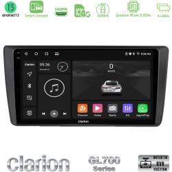 Clarion GL700 Series Skoda Octavia 2004-2012 8Core Android ClarionOS 4+64GB Navigation Multimedia Tablet 9" Με Carplay & Android Auto