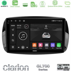 Clarion GL700 Series 8Core Android ClarionOS 4+64GB Smart 453 Navigation Multimedia Tablet 9" Με Carplay & Android Auto
