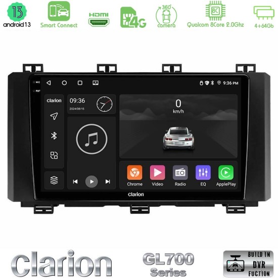 Clarion GL700 Series 8Core Android ClarionOS 4+64GB Seat Ateca 2017-2021 Navigation Multimedia Tablet 9" Με Carplay & Android Auto