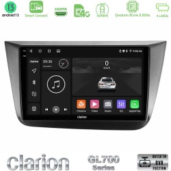 Clarion GL700 Series 8Core Android ClarionOS 4+64GB Seat Altea 2004-2015 Navigation Multimedia Tablet 9" Με Carplay & Android Auto
