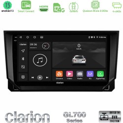 Clarion GL700 Series 8Core Android ClarionOS 4+64GB Seat Arona/Ibiza Navigation Multimedia Tablet 9" Με Carplay & Android Auto