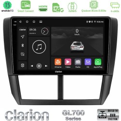 Clarion GL700 Series 8Core Android ClarionOS 4+64GB Subaru Forester Navigation Multimedia Tablet 9" Με Carplay & Android Auto
