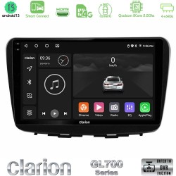 Clarion GL700 Series 8Core Android ClarionOS 4+64GB Suzuki Baleno 2016-2021 Navigation Multimedia Tablet 9" Με Carplay & Android Auto