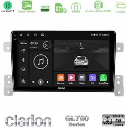Clarion GL700 Series 8Core Android ClarionOS 4+64GB Suzuki Grand Vitara Navigation Multimedia Tablet 9" Με Carplay & Android Auto
