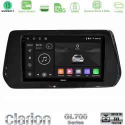 Clarion GL700 Series 8Core Android ClarionOS 4+64GB Suzuki Swift / SX4 S-Cross Navigation Multimedia Tablet 9" Με Carplay & Android Auto