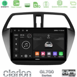 Clarion GL700 Series 8Core Android ClarionOS 4+64GB Suzuki SX4 S-Cross Navigation Multimedia Tablet 9" Με Carplay & Android Auto