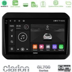 Clarion GL700 Series 8Core Android ClarionOS 4+64GB Suzuki Ignis Navigation Multimedia Tablet 9" Με Carplay & Android Auto