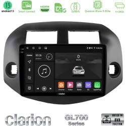 Clarion GL700 Series 8Core Android ClarionOS 4+64GB Toyota Rav4 2006-2012 Navigation Multimedia Tablet 10" Με Carplay & Android Auto Clarion GL700 Series 8Core Android ClarionOS 4+64GB Toyota Rav4 2006-2012 Navigation Multimedia Tablet 10" Με Carplay & Android Auto