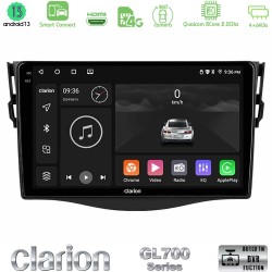Clarion GL700 Series 8Core Android ClarionOS 4+64GB Toyota RAV4 Navigation Multimedia Tablet 9" Με Carplay & Android Auto Clarion GL700 Series 8Core Android ClarionOS 4+64GB Toyota RAV4 Navigation Multimedia Tablet 9" Με Carplay & Android Auto