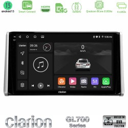Clarion GL700 Series 8Core Android ClarionOS 4+64GB Toyota RAV4 2019-2023 Navigation Multimedia Tablet 10" Με Carplay & Android Auto Clarion GL700 Series 8Core Android ClarionOS 4+64GB Toyota RAV4 2019-2023 Navigation Multimedia Tablet 10" Με Carplay & Android Auto