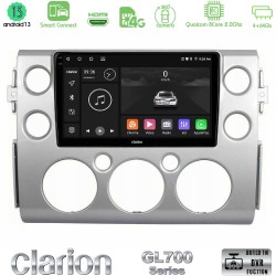 Clarion GL700 Series 8Core Android ClarionOS 4+64GB Toyota FJ 2007-2014 Navigation Multimedia Tablet 9" Με Carplay & Android Auto