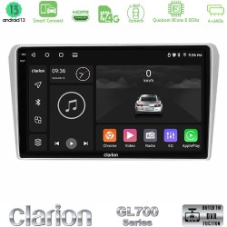 Clarion GL700 Series 8Core Android ClarionOS 4+64GB Toyota Avensis T25 02/2003–2008 Navigation Multimedia Tablet 9" Με Carplay & Android Auto