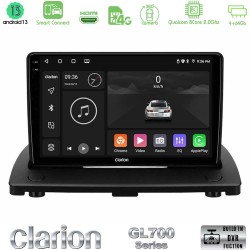 Clarion GL700 Series 8Core Android ClarionOS 4+64GB Volvo XC90 2006-2014 Navigation Multimedia Tablet 9" Με Carplay & Android Auto