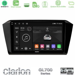 Clarion GL700 Series 8Core Android ClarionOS 4+64GB VW Passat Navigation Multimedia Tablet 10" Με Carplay & Android Auto
