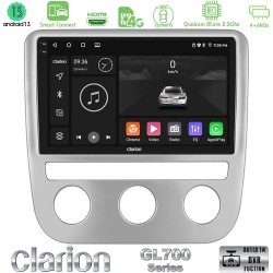 Clarion GL700 Series 8Core Android ClarionOS 4+64GB VW Scirocco / Eos Navigation Multimedia Tablet 9" Με Carplay & Android Auto