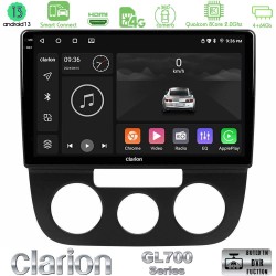 Clarion GL700 Series 8Core Android ClarionOS 4+64GB VW Jetta Navigation Multimedia Tablet 10" Με Carplay & Android Auto
