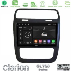 Clarion GL700 Series 8Core Android ClarionOS 4+64GB VW Scirocco 2014 – 2017 Navigation Multimedia Tablet 9" Με Carplay & Android Auto